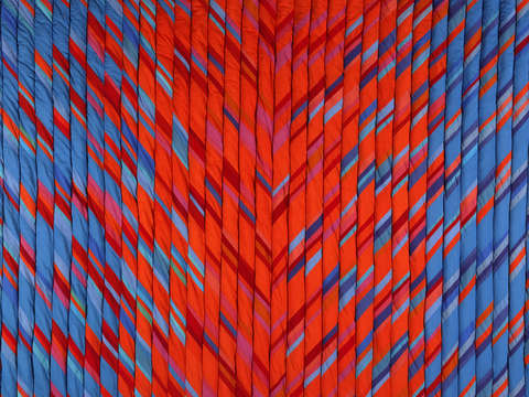 Marriage of blue and orange