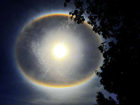 Sun halo