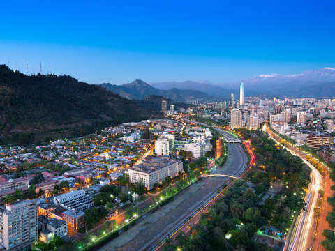 Cityscape of santiago de chile 6