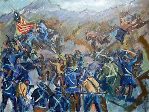 Kenesaw mountain battle