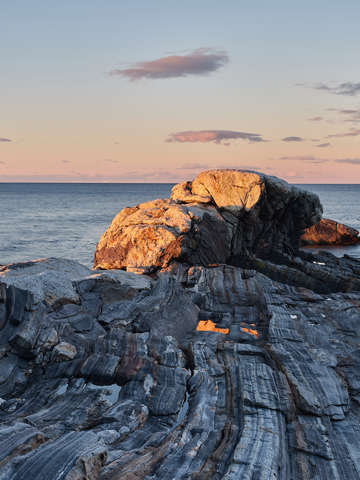 Lands end at sunrise