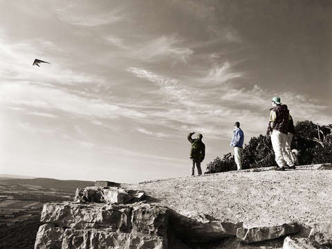 Hanging high high rock