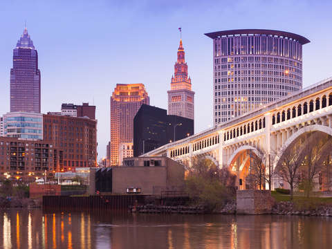 Cityscape of Cleveland