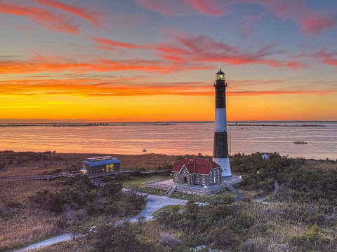 Fire island sundown