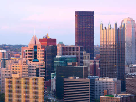Cityscape of pittsburgh
