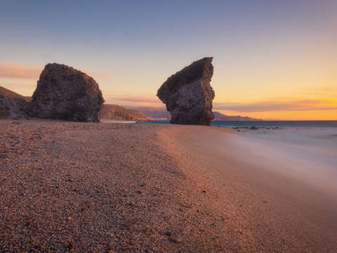 Sunrise from playa de los muertos