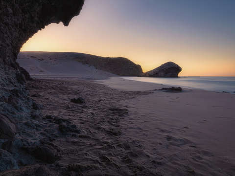 Sunrise from monsul beach