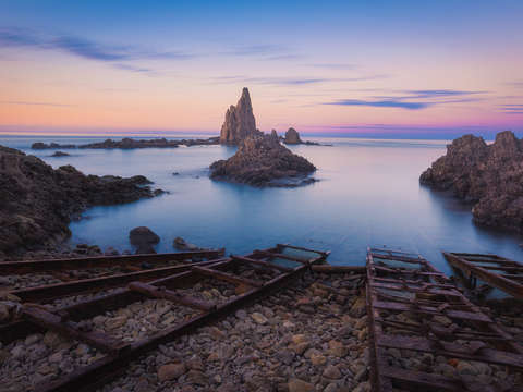 Sunrise from arrecife de las sirenas