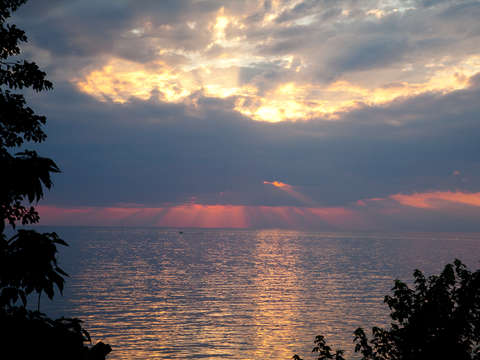 Sunset on Erie