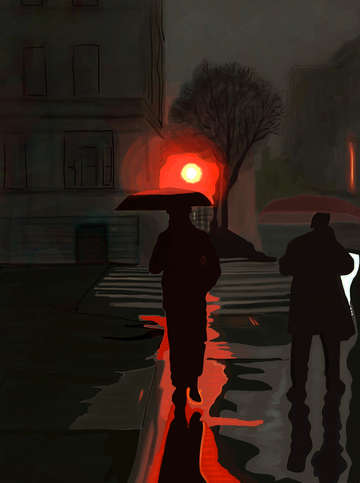 Rain 6 am