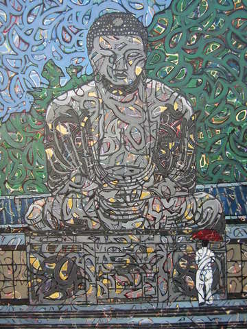 Boombox buddha