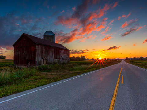 Sunrise road