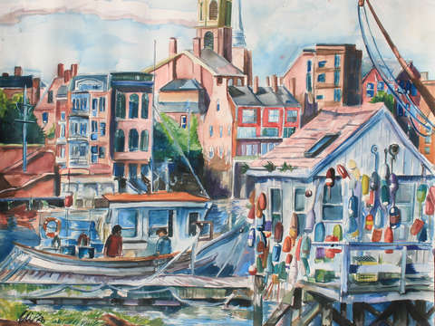 Portsmouths old harbour