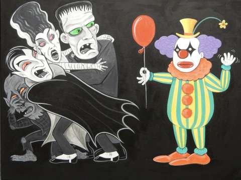 What scares the scary?
