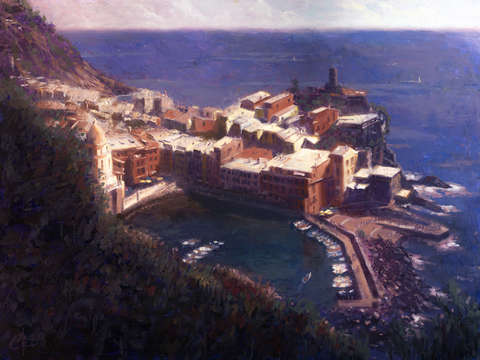Cliffs of vernazza