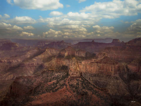 Imperial point at the grand canyon