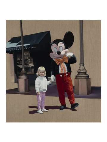 Child with mickey