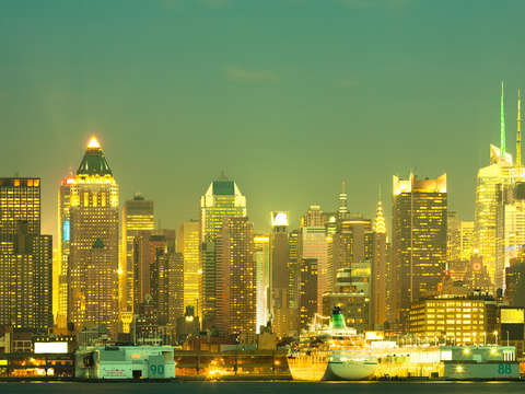 Skyline of midtown Manhattan