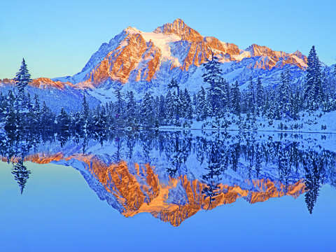 Sunset on Mt. Shuksan #2