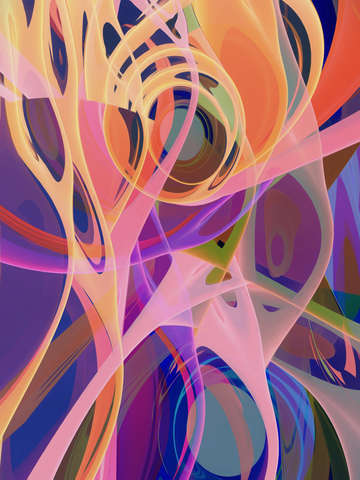 Abstract composition 756 2