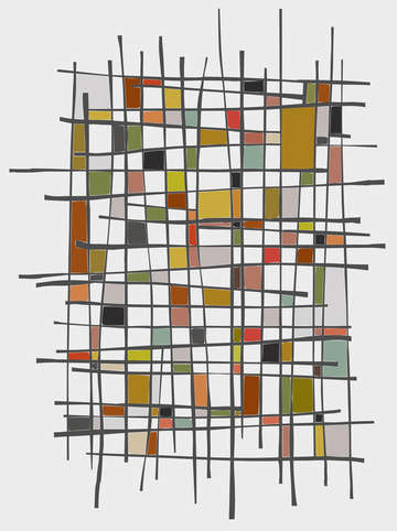 Abstract composition 1104