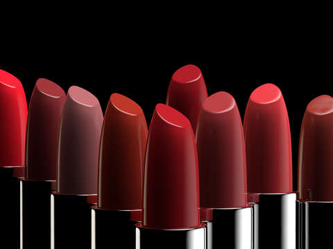 Lipsticks of different colors