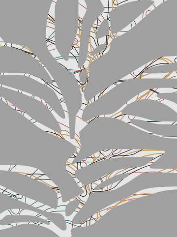 Scratched tree