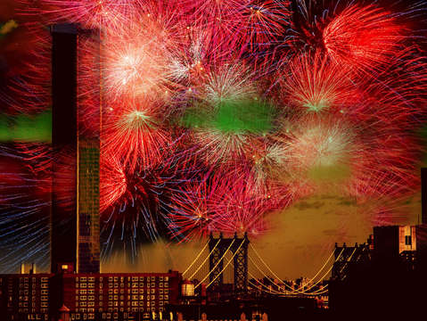 Nyc fireworks