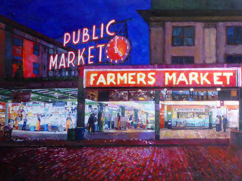 Pike place lights
