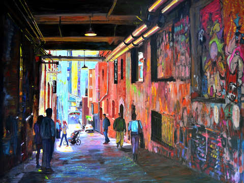 Graffiti alley