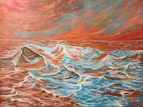 Raging waves 001
