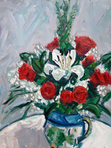 Floral with lilies