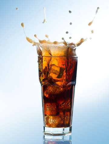 Ice splashing