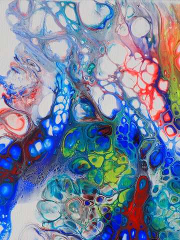 Neon splash