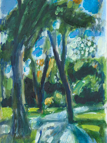 Sunlit Path, Prospect Park