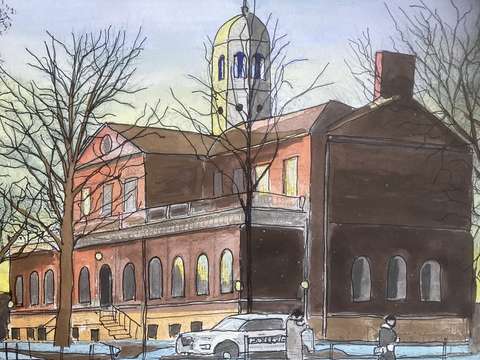 Harvard hall