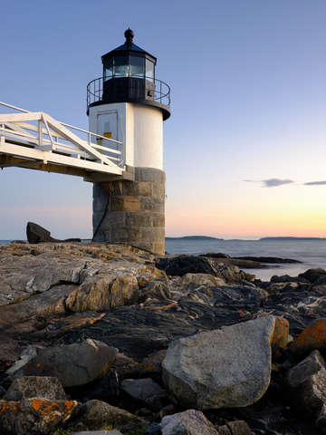 Evening At the Marshall Point Lighthouse