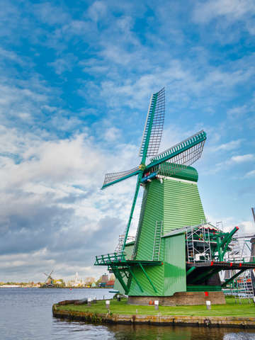 Windmill in Zaanse Schans