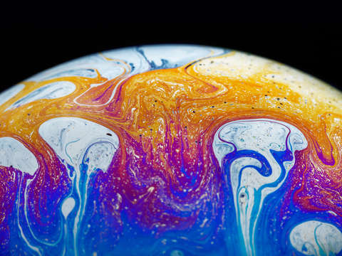 Soap Bubble Close Up