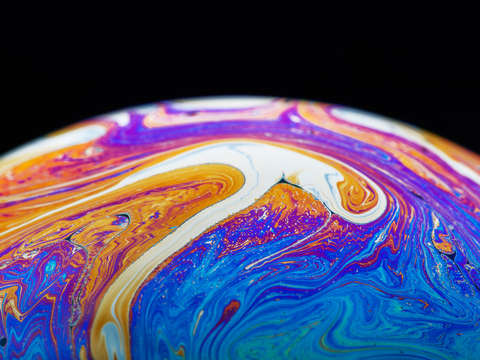 Soap Bubble Close Up