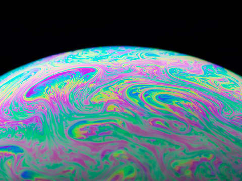 Soap bubble close up 15