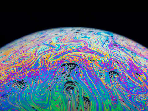 Soap Bubble Close Up