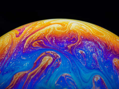 Soap bubble close up 20