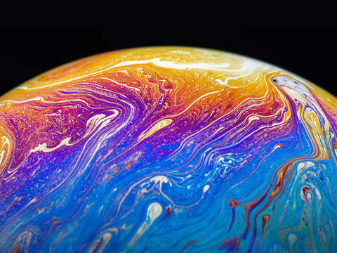 Soap bubble close up 22