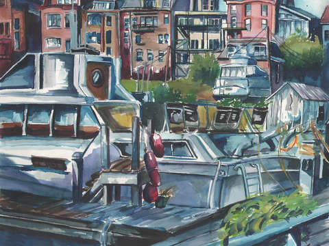 "East Boston Harbor"
