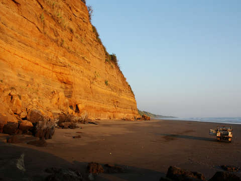 Cliff at Sunset