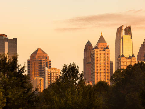 Midtown skyline of Atlanta