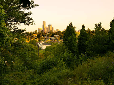 Downtown skyline of Seattle
