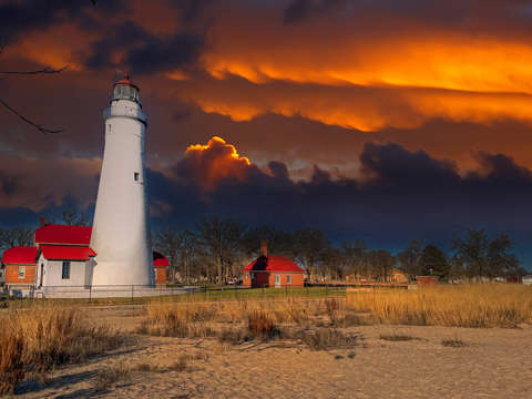 Storming Over Fort Gratiot IMG_6633