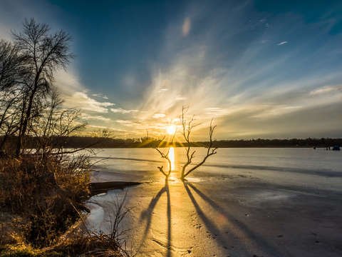 Frozen Phantom Sunset
